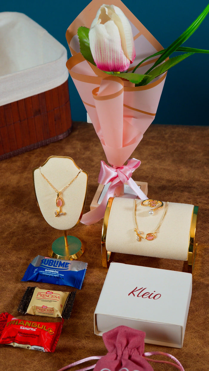 Set Tulipán Rosa