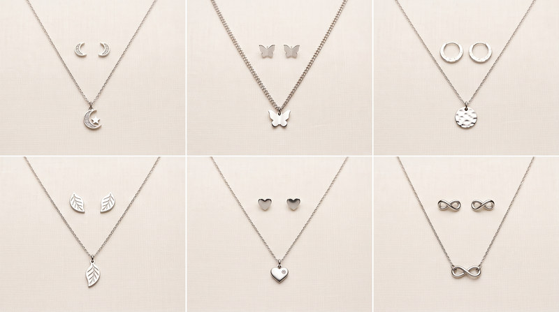 Sets de joyería en acero quirúrgico para mujer: cómo elegir el tuyo