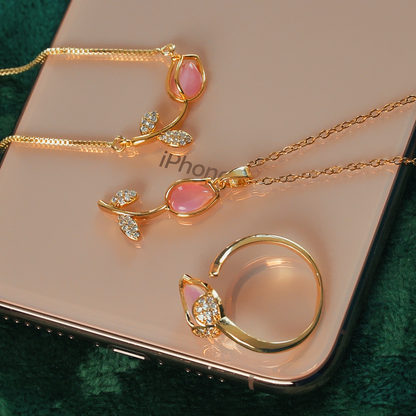Set Tulipán Rosa