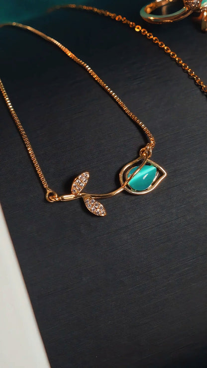 Set Tulipán Turquesa