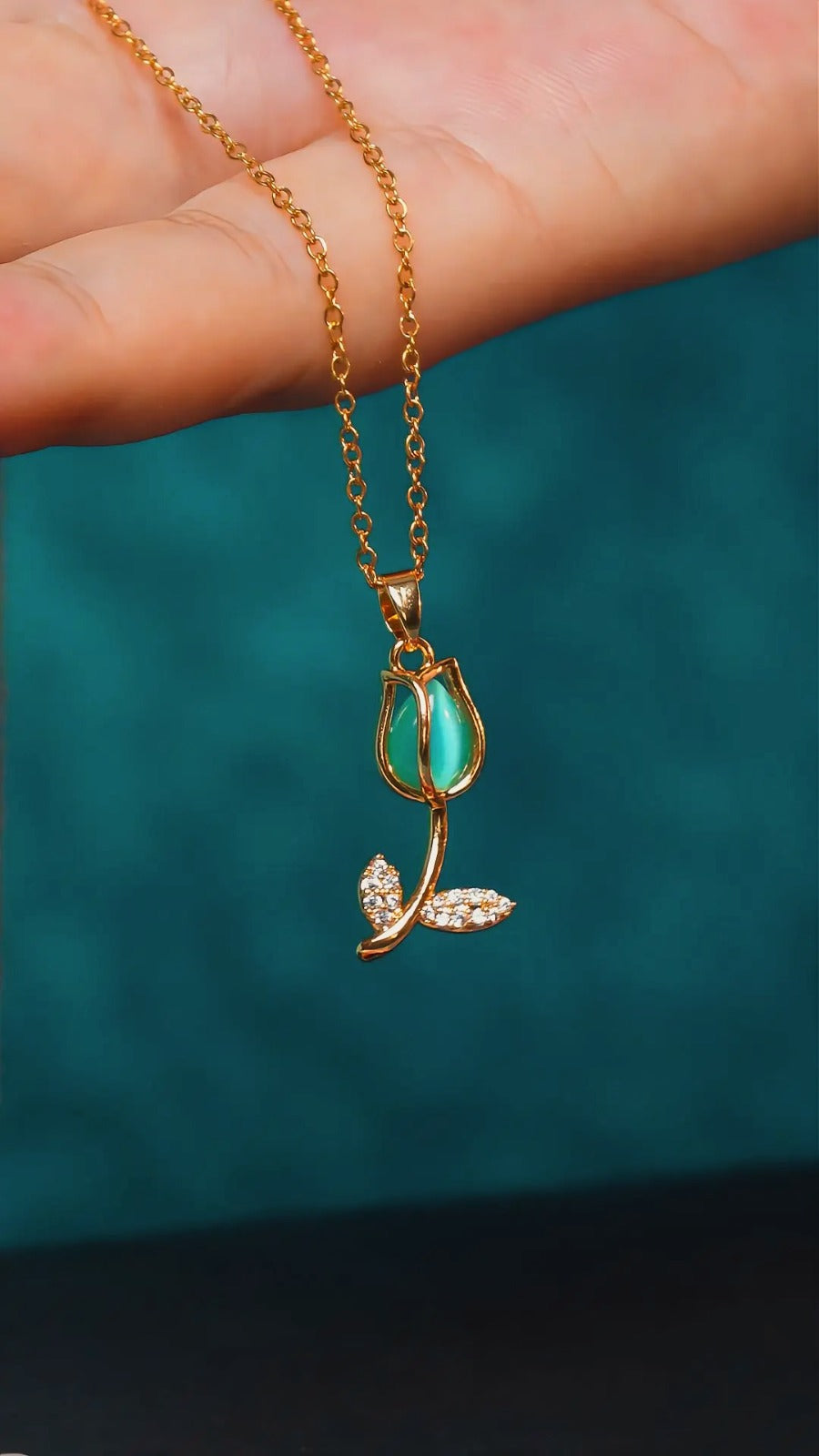 Set Tulipán Turquesa